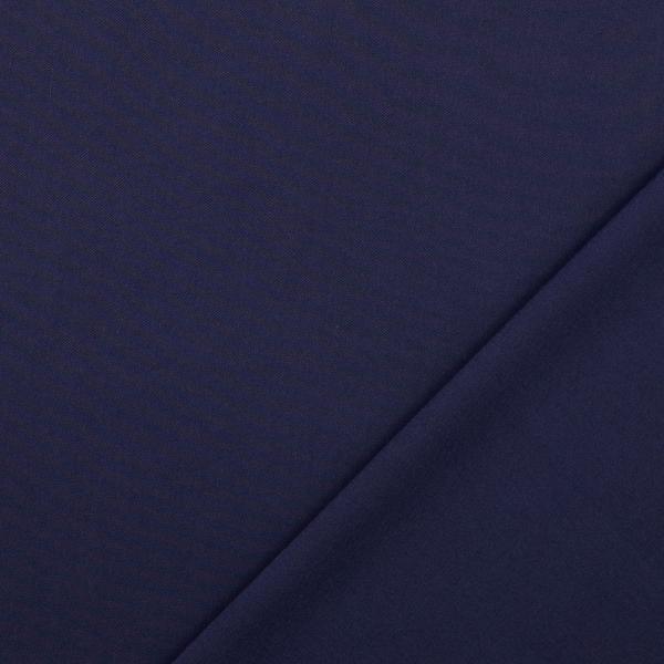 Stretch Twill, uni, marine